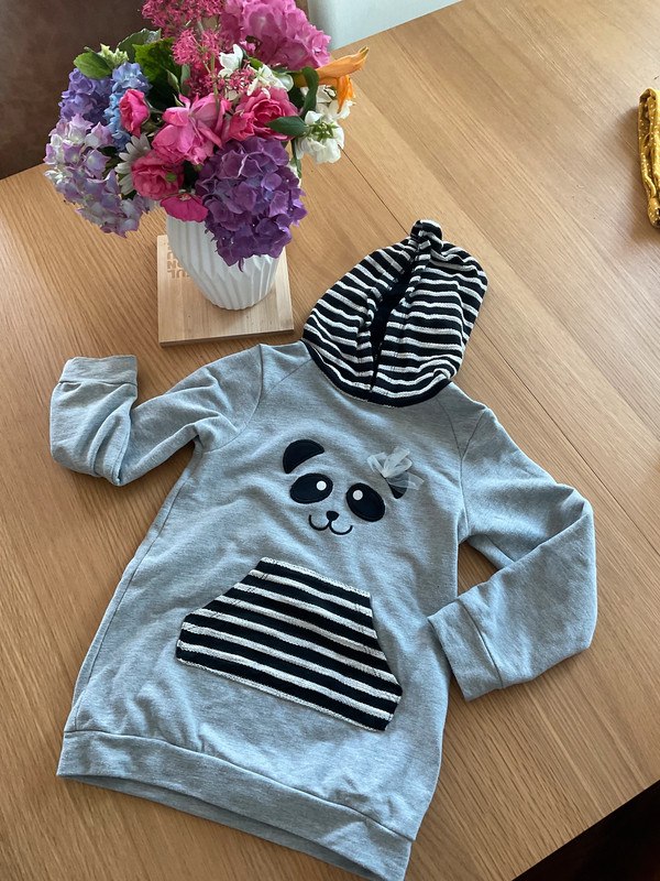 Robe sweat à capuche 1