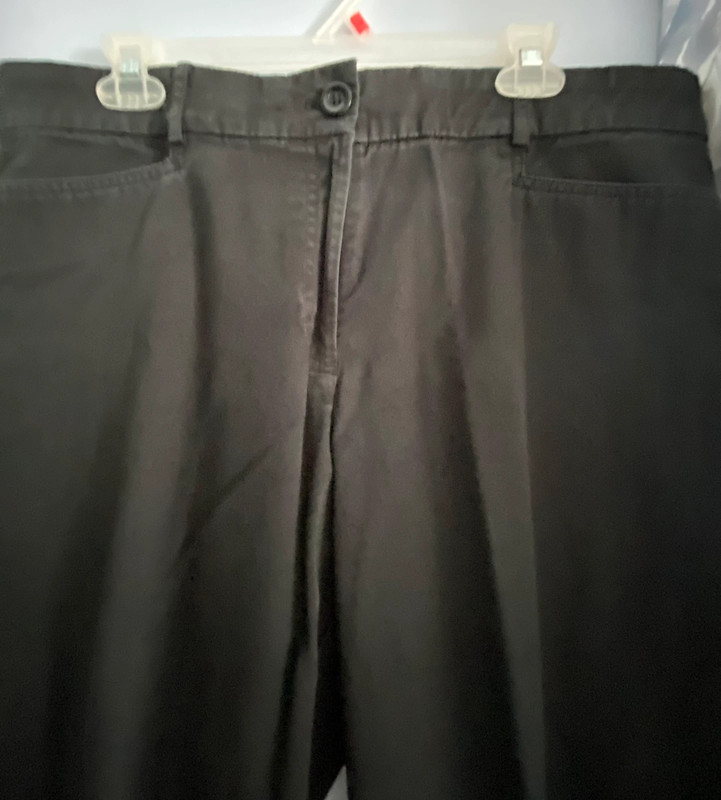 Black casual pants 2