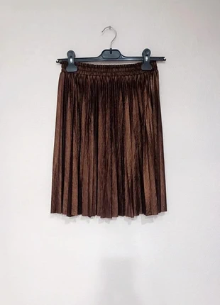 Jupe mordoré plissée An'ge, brand: An'ge, condition: Very good, size: One size, €17.00, €18.55 includes Buyer Protection Pro