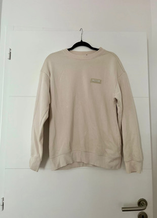 Sweat beige H&M relaxed fit – Taille XS – Oversize molletonné, marque: H&M, état: Très bon état, taille: XS / 34 / 6, 10,00 €, 11,20 € Protection acheteurs incluse