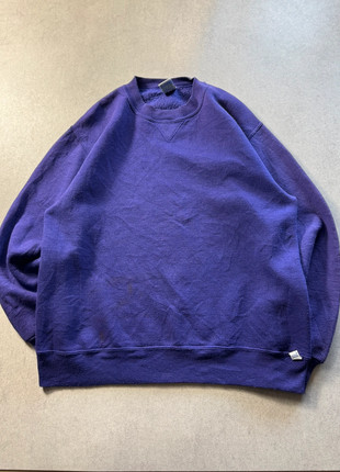 Sweat Crewnek Russel Athletic USA vintage violet – Taille M Oversize (Unisexe), marque: Russel Athletic, état: Bon état, taille: M, 22,00 €, 23,80 € Protection acheteurs (Pro) incluse