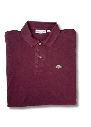 Polo Lacoste homme taille S couleur rouge bordeaux logo brodé 100% coton, marque: Lacoste, état: Très bon état, taille: S, 19,90 €, 21,60 € Protection acheteurs (Pro) incluse