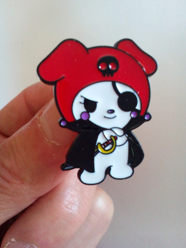 Kuromi Pirate Lapel Pin Metal Badge Pins | Vinted