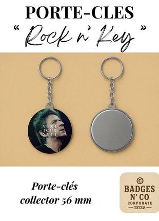 Porte-clés - Hubert-Félix Thiéfaine, condition: Very good, €7.50, €8.58 includes Buyer Protection