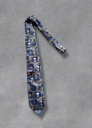 Cravate Peanuts Vintage (Snoopy & Woodstock), marca: Peanuts, estado: Muito bom, €11.90, €13.20 inclui Proteção do Comprador