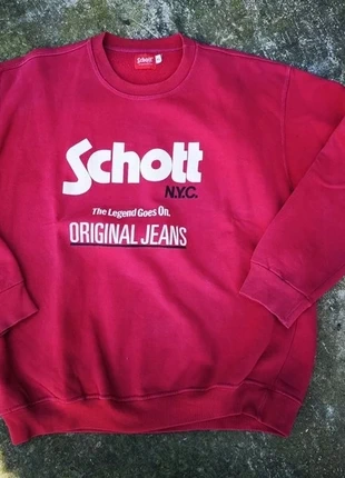 Felpa Scott Made in USA swet-shirt, marca: Schott, estado: Muy bueno, tamaño: XL, 22,00 €, 23,80 € Protección al comprador incluida