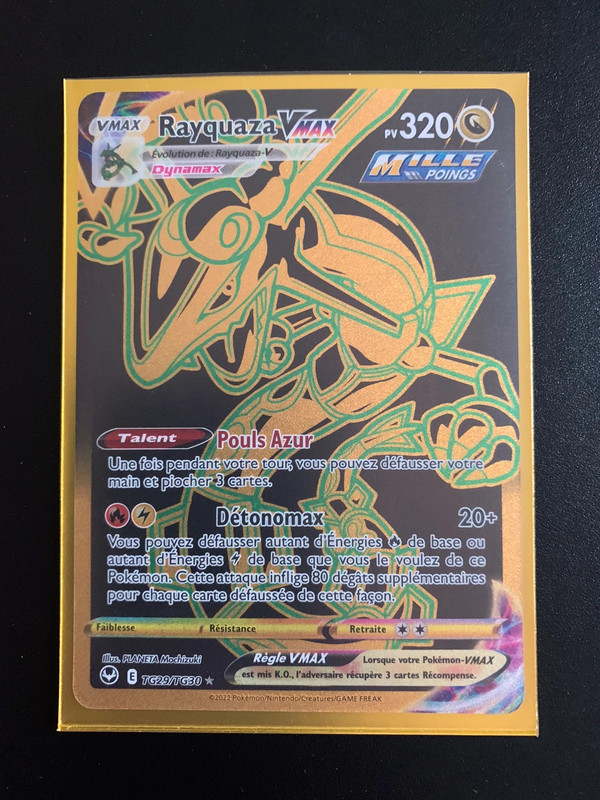 Rayquaza-VMAX (TG29/TG30), Busca de Cards