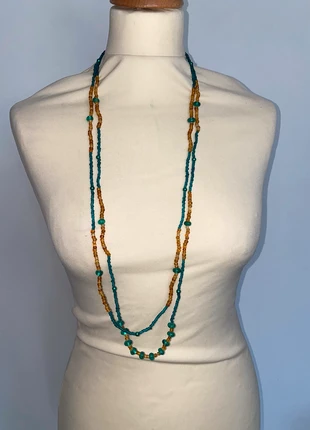 Collier Neuf Claire’s collier perle Neuf turquoise , merk: Claire's, staat: Nieuw met prijskaartje, € 2,00, € 2,80 inclusief Kopersbescherming