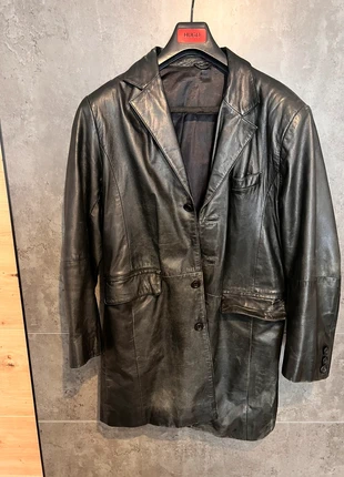 Angelo Litrico Glattleder Mantel, marque: Angelo Litrico, état: Satisfaisant, taille: M, 35,00 €, 37,45 € Protection acheteurs incluse