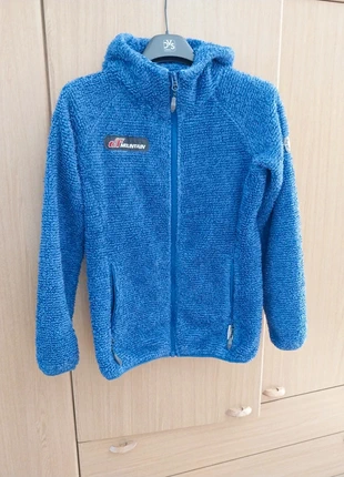 Pile teddy unisex df mountain con cappuccio, marca: DF Sport Specialist, estado: Muito bom, tamanho: 10 anos / 140 cm, €5.00, €5.95 inclui Proteção do Comprador