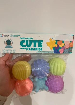 Jouet d’eveil balle sensorielle soft ball toddler Montessori, brand: Montessori, condizioni: Nuovo senza cartellino, taglia: 3 anni / 98 cm, €6.00, €7.00 include la Protezione acquisti