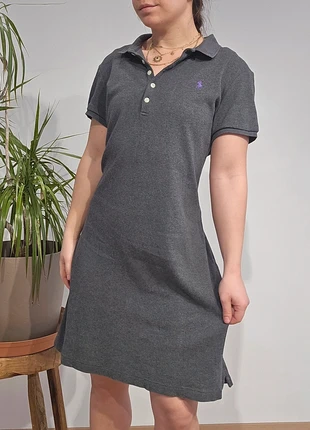 Robe en coton gris foncé Ralph Lauren (, marca: Ralph Lauren, estado: Muito bom, tamanho: L / 40 / 12, €54.00, €57.40 inclui Proteção do Comprador Pro