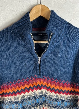 Sweat Pull Zippé Tommy Hilfiger, brand: Tommy Hilfiger, condizioni: Ottime, taglia: L, €35.00, €37.45 include la Protezione acquisti Pro