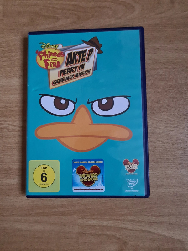 Phineas und Ferb: Akte P - Perry in geheimer Mission - 8717418366865 -  Disney DVD Database