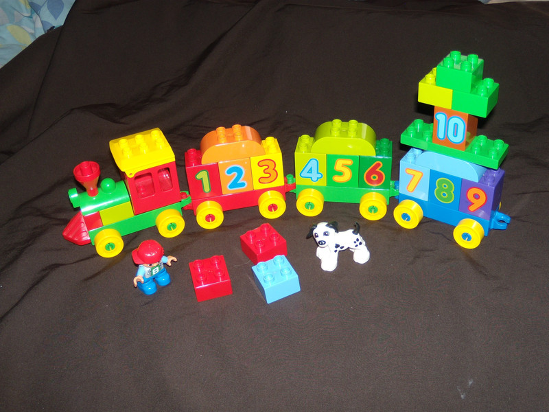 Lego duplo train des chiffres 10558