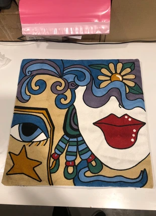 2 x Embroidery Cushion Covers, condition: New without tags, size: 45 x 45 cm, £12.99, £14.34 includes Buyer Protection Pro