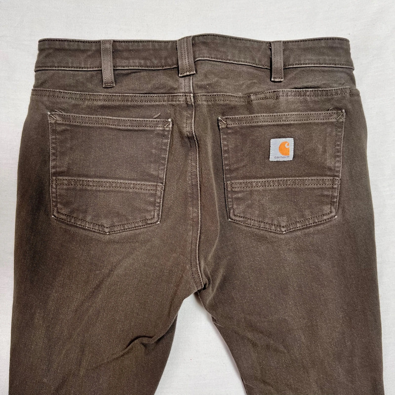 Carhartt Brown Slim Fit Jeans 5