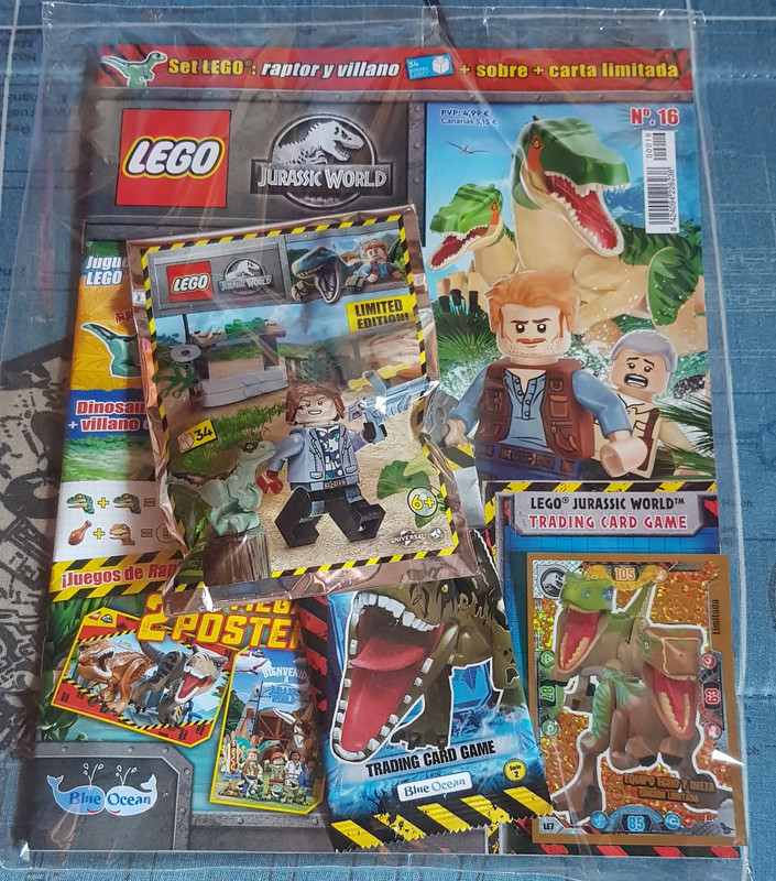 Revista lego hotsell jurassic world