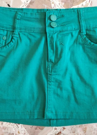 Minigonna verde, zustand: Sehr gut, größe: M / 38 / 10, 3,00 €, 3,85 € inklusive Vinted-Käuferschutz