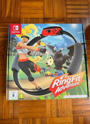 Ring Fit Adventure, staat: Heel goed, € 50,00, € 53,20 inclusief Kopersbescherming