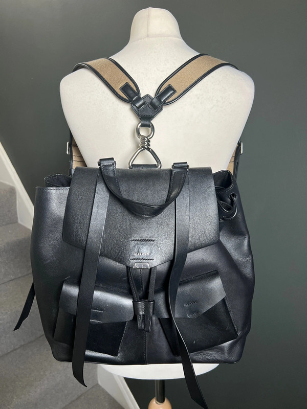 All Saints sporty genuine leather backpack | Vinted