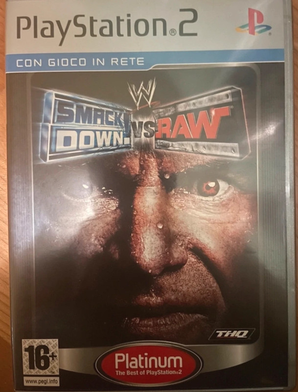 Smack Down vs RAW ps2 play station 2