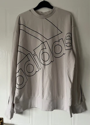 Adidas Beige Sweatshirt Size L, brand: adidas, condition: Very good, size: L / UK 16-18, £15.00, £16.45 includes Buyer Protection