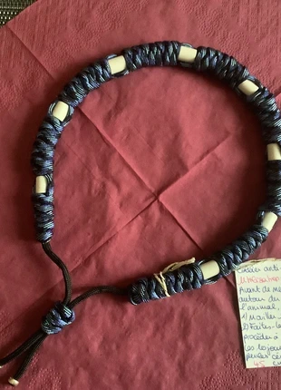 Collier de perles EM anti-tiques et anti -puces, brand: Fait Main, condition: New with tags, size: L, €22.50, €24.33 includes Buyer Protection