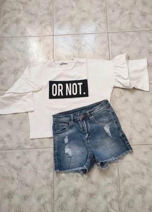 Completo estivo t-shirt e short , marque: Y-Clu, état: Très bon état, taille: XS, 7,00 €, 8,05 € Protection acheteurs incluse