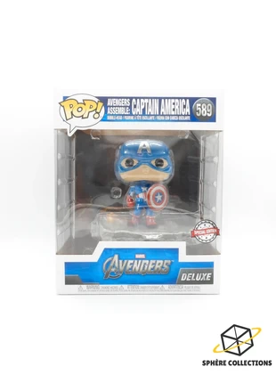 Figurine Funko Pop 589 Captain America - Avengers, marque: Funko, état: Très bon état, taille: Taille unique, 23,00 €, 24,85 € Protection acheteurs (Pro) incluse