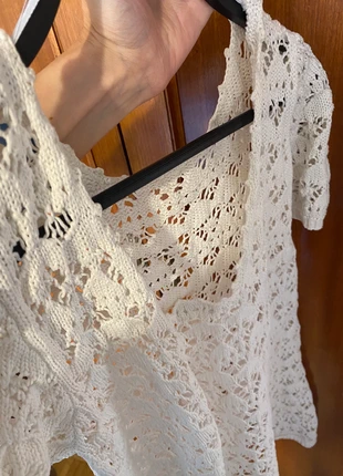 Blusa jersey crochet, marca: Amichi, estado: Bueno, tamaño: L / 40 / 12, 9,95 €, 11,15 € Protección al comprador incluida