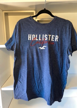 T-shirt Hollister Bleu, brand: Hollister, condition: Very good, size: L, €8.00, €9.10 includes Buyer Protection