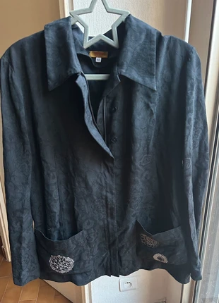 Chemise noir, brand: Kenzo, condition: Good, size: L / 40 / 12, €15.00, €16.45 includes Buyer Protection