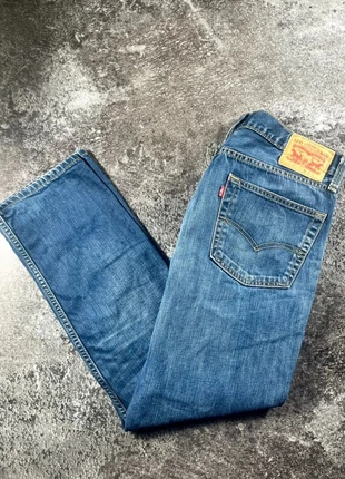 Jean pantalon Lévis Strauss 511 bleu/gris large coupe droite vintage 2000s classe Taille M/L, marke: Levi's, zustand: Sehr gut, größe: L, 9,00 €, 10,15 € inklusive Vinted-Käuferschutz