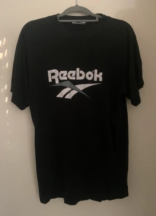 black Reebok men's medium retro T-shirt, brand: Reebok, condition: Very good, size: M, £8.00, £9.10 includes Buyer Protection