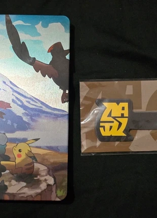 Pokemon Legends Arceus Steel book and cable holder, brand: Pokémon, condition: New without tags, £15.00, £16.45 includes Buyer Protection