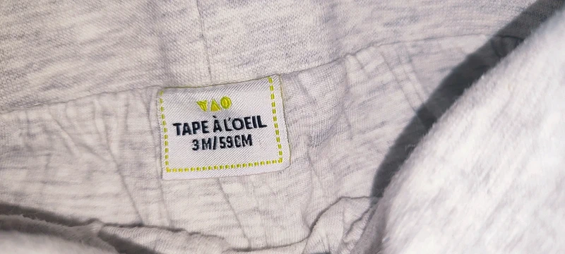 Lot de 3 ensembles garçon, 3 mois, 8 pièces - photo numéro 11