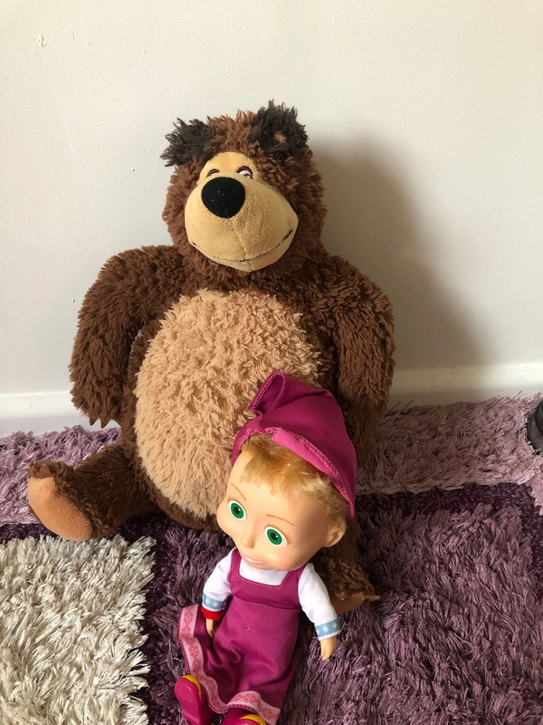 Peluche masha et michka Vinted