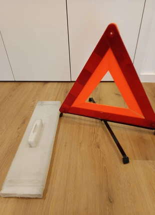 Triângulo refletor de sinalização, estado: Muito bom, €7.00, €8.05 inclui Proteção do Comprador