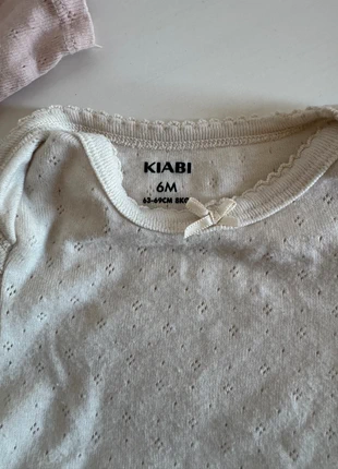 Lot 2 bodies bébé fille – 6 mois (Kiabi) 🌸, brand: Kiabi, condizioni: Ottime, taglia: 6-9 mesi / 68 cm, €3.00, €3.85 include la Protezione acquisti