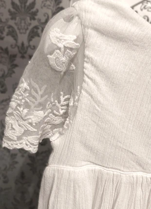 Robe dentelle blanche 12 ans – Cérémonie bohème, communion, mariage, estado: Nuevo sin etiquetas, tamaño: 12 años / 152 cm, 50,00 €, 53,20 € Protección al comprador Pro incluida