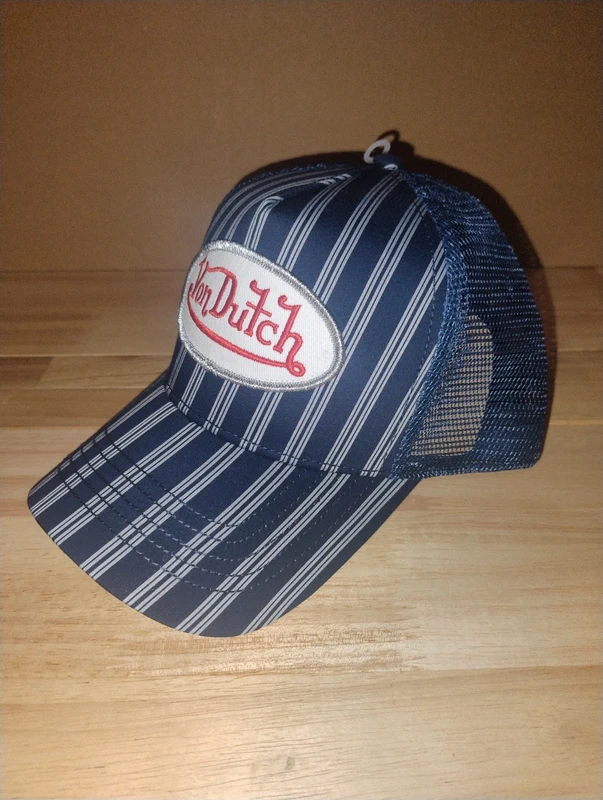 Von dutch casquette taille unique bleue et grise - photo numéro 3
