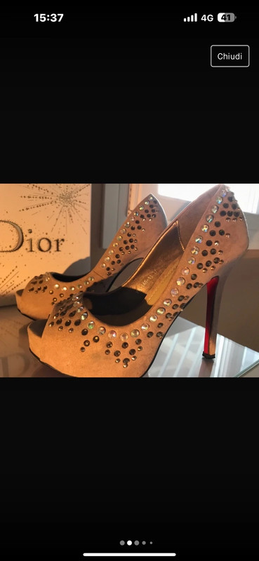 Sexy scarpe usate decollete tacco spillo 37 Vinted