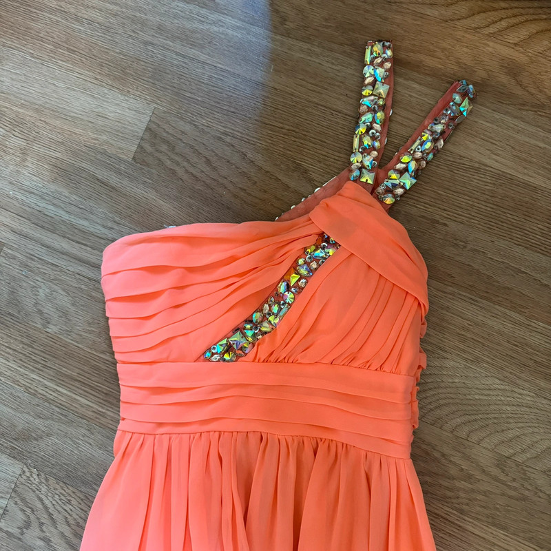 City Triangles Size 1 Coral Dress 4