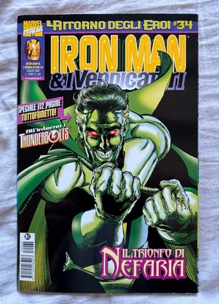 Fumetto Marvel Iron Man & Vendicatori #34, estado: Muy bueno, 9,00 €, 10,15 € Protección al comprador incluida