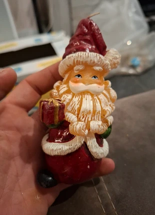 Oude Vintage kerstman kaars, marque: Met, état: Bon état, 10,00 €, 11,20 € Protection acheteurs incluse