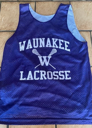 Maillot Waunakee Lacrosse Réversible – Bleu/Blanc – Taille S – Très bon état, marca: Vintage Dressing, estado: Muy bueno, tamaño: S, 5,00 €, 5,95 € Protección al comprador incluida