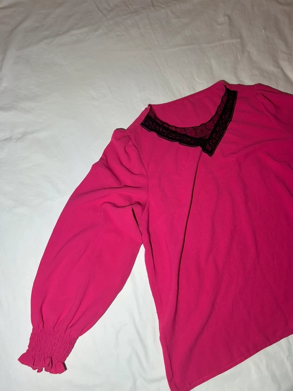 Blouse rose shein - photo numéro 4