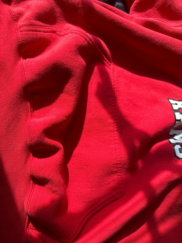 Cony rams red hoodie(thrifted) 5