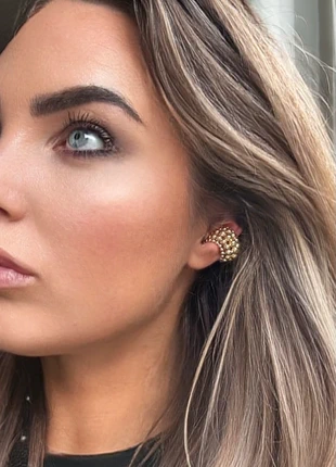 Toffe ear cuff 14k gold plated nieuw, staat: Nieuw zonder prijskaartje, € 6,00, € 7,00 inclusief Kopersbescherming Pro